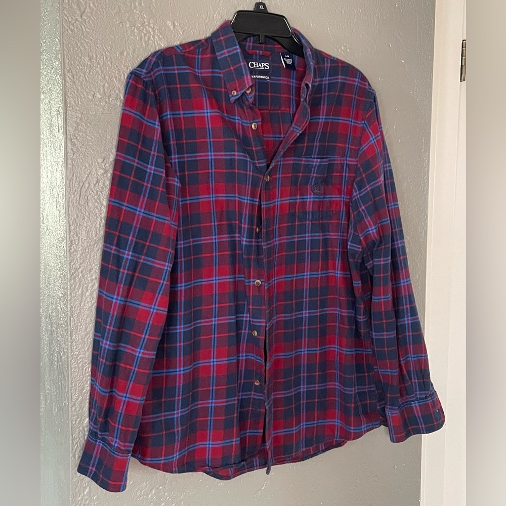 Men’s L Chaps button-up LIKE NEW